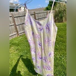 Vintage Floral Slip Dress